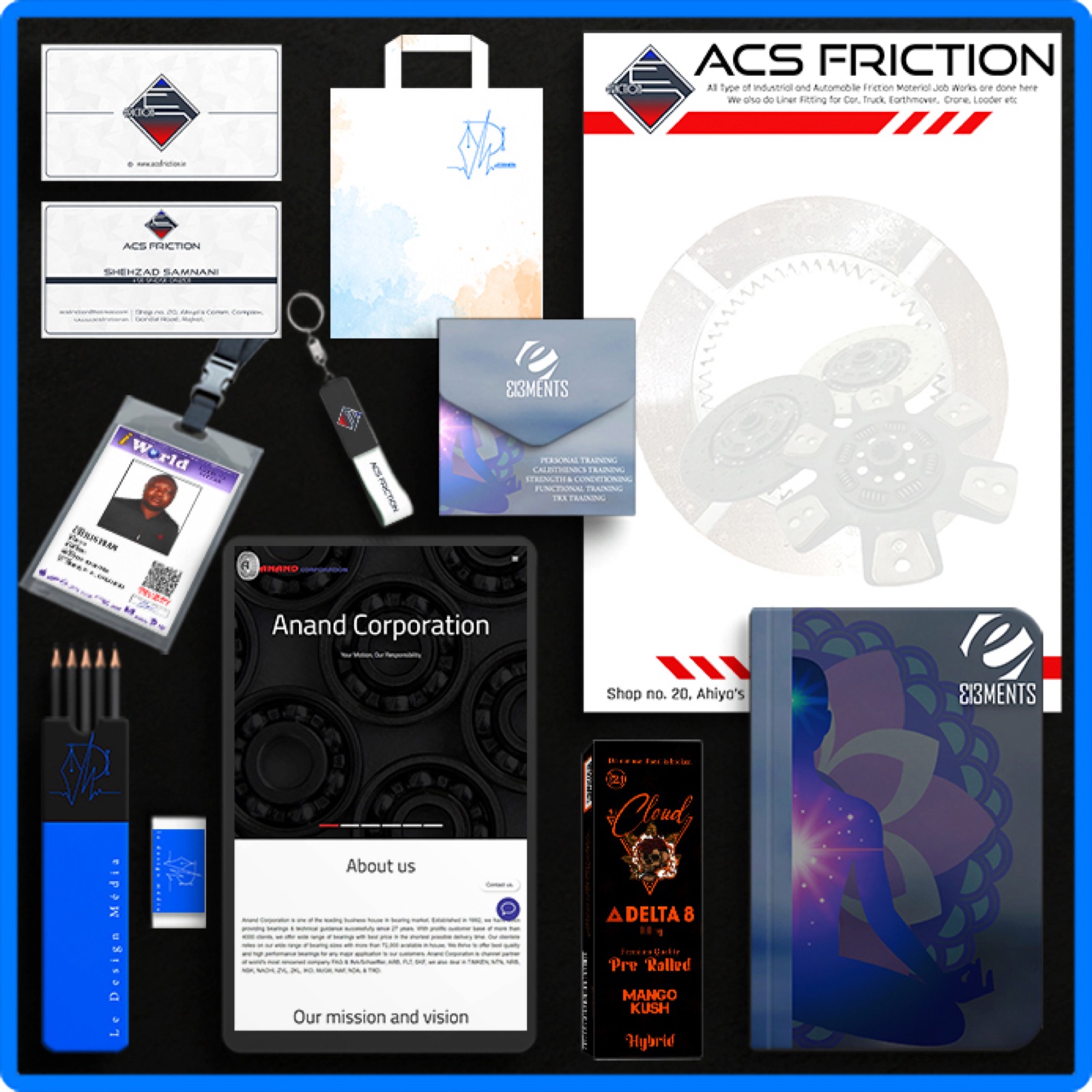 TODO(replace): logo and branded merchandise